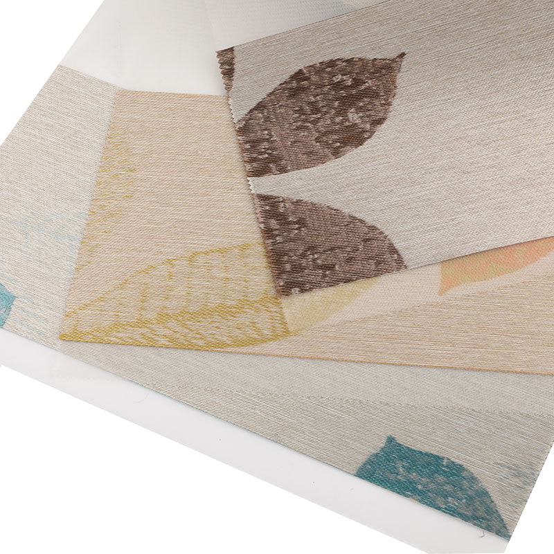 YX021 リビングルームベッドルーム二層ジャカードゼブラブラインド生地